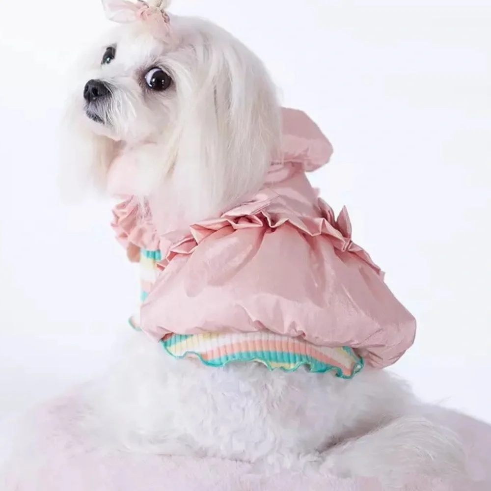 Pink Puffer Jacket - Picture 5 of 9